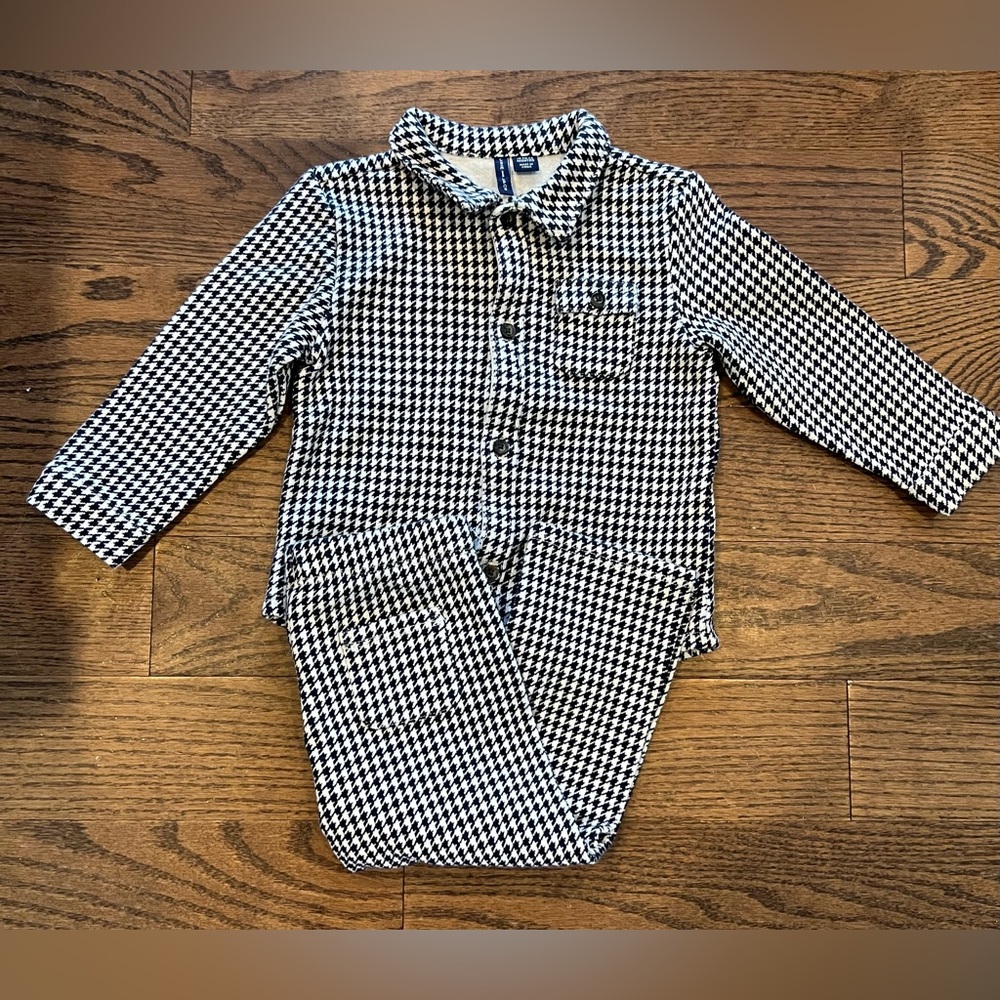 Janie and Jack houndstooth outfit